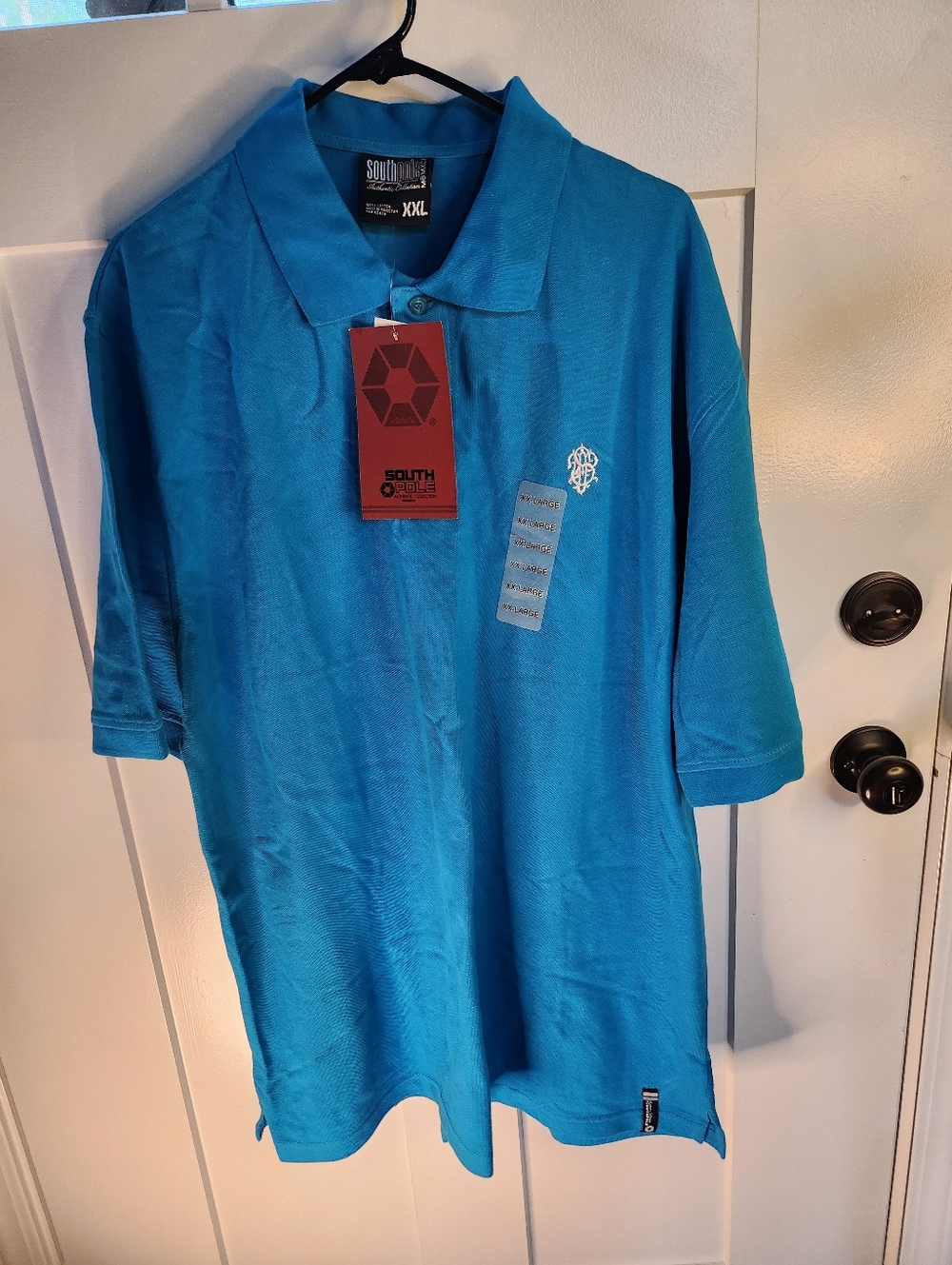 South Pole Men’s Bright Turquoise Polo Shirt